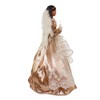 Kurt Adler 16-Inch White/Rose Gold Angel Tree Topper - 2 of 4