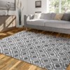 Machine Washable Rug Soft Fluffy Shaggy Area Rug Non Slip Ultra Soft Fluffy Indoor Floor Carpet for Living Room Bedroom Nursery - 3 of 4