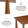 MH London Anna Rectangle Modern Solid Wood Coffee Table For Living Room - 4 of 4