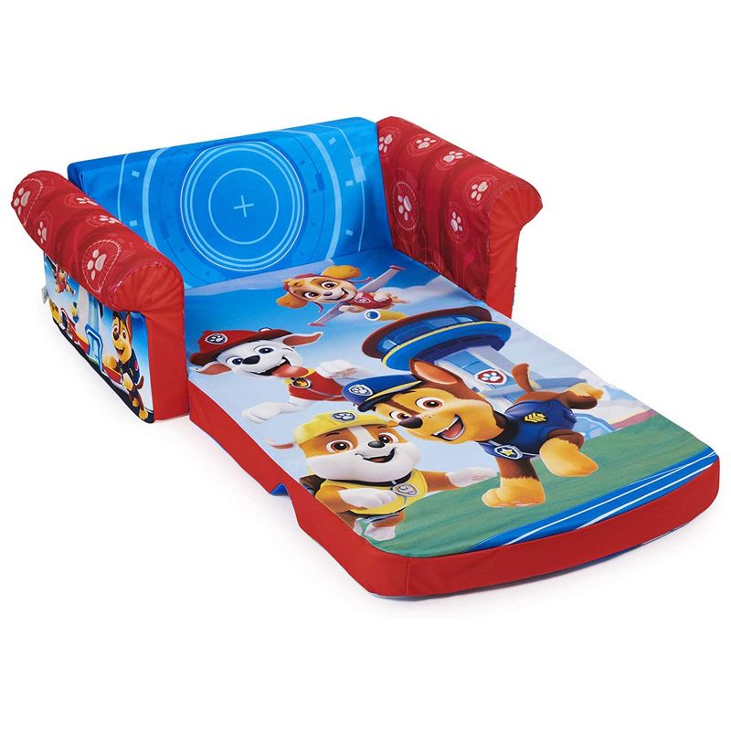 Marshmallow Furniture Disney's 2 in 1 Flip Open Compressed Foam Sofa and Sleeper Bed with Washable Cover, 5 of 8