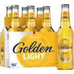 Michelob Golden Light Draft Beer - 6pk/12 fl oz Bottles