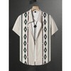 TIME HOLLOW Graphic Print Short Sleeve Shirt - Stylish And Comfortable - 3 of 3