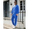 Clearlove Men's Tracksuits 2 Piece Hooded Athletic Sweatsuit Zip Jogging Sportsuits - 2 of 4