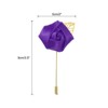 Unique Bargains Ceremony Anniversary Rose Wedding Groom Boutonnieres Pins 2"x3.5" 10 Pcs - 2 of 3