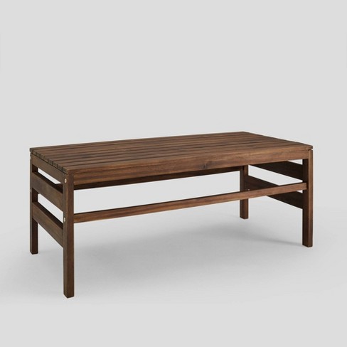 Classic Wood Console Table Gray Wash - Saracina Home : Target
