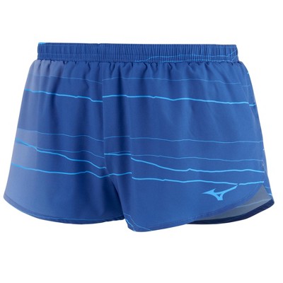 Mizuno Men's Printable Eco 2 Running Short Mens Size Medium In Color  Olympian Blue (Ybyb)