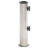 vidaXL Parasol Base for Ã˜1.5"/1.9" Pole Silver Stainless Steel - 3 of 4