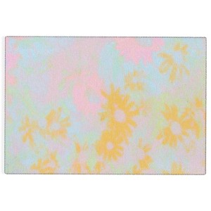 SunshineCanteen gentle flowers Outdoor Rug - Deny Designs - 1 of 4
