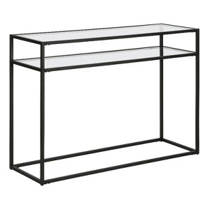 42 Inches Black Console Table - Henn&Hart - 1 of 4