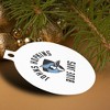 Johns Hopkins University Blue Jays Logo Aluminum Holiday Christmas Tree Ornament - 4 of 4
