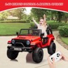 Garvee 24V Kids Ride On Car 2 Seater Battery Powered Truck Cars for Toddles 2WD/4WD Switchable Electric Vehicles with Remote Control, Trunk - 4 of 4