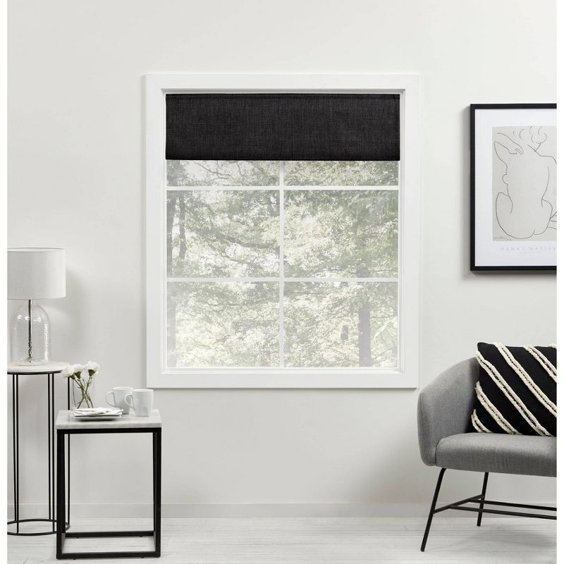 Acadia Total Blackout Roman Curtain Shades - Exclusive Home, 4 of 8