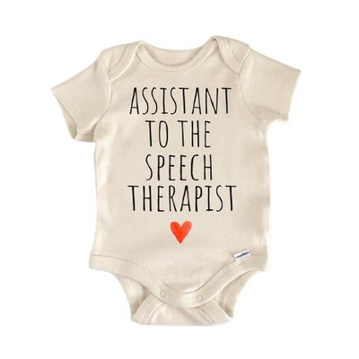 Speech Slp Therapy - Baby Boy Girl Clothes Infant Onesie® Funny Cute Newborn GS1