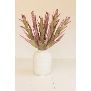 Decorative Faux Botanical Stem – 42" Tall Greenery Accent by Kalalou - 1 of 3