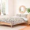 Deny Designs 3pc Full/Queen Schatzi Brown Jaipur Faded Pastels Duvet and Sham Set - 2 of 4