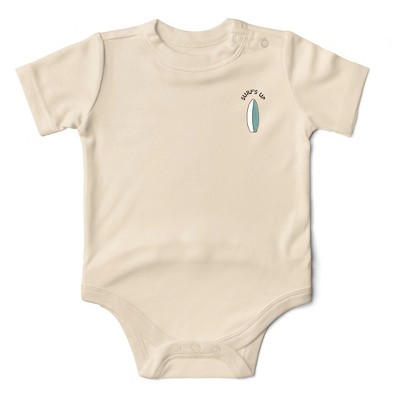 Image of Goumikids Viscose Made from Bamboo + Organic Cotton Short-Sleeve Baby Bodysuit