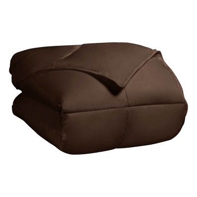 Classic Comforter Reversible All-Season Medium Weight Down Alternative Bedding by Blue Nile Mills