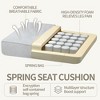 Hrinhom 28.2"W Leisure Chenille Armchair, Reading Chair with Wooden Legs - 3 of 4