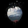 Boy's Design By Humans Happily Lost In The Forest By HappyMelvin T-Shirt - 2 of 2