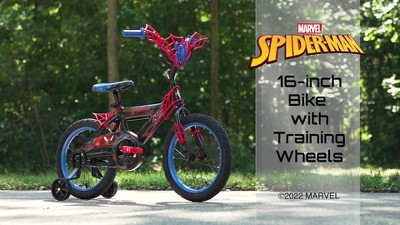 Vélo Marvel Spider-Man de 16 po pour garçons, par Huffy 