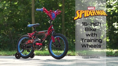 Huffy 16 deals inch spiderman bike