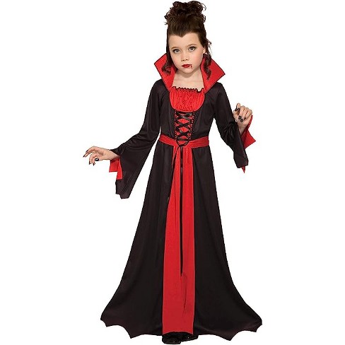 Forum Novelties Girl's Promo - Vampiress Costume Medium : Target