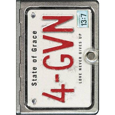 Metal Bible-NLT-4-Gvn-Magnetic Closure - (Hardcover)