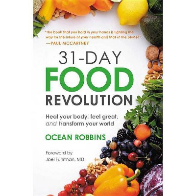 31-Day Food Revolution - Large Print by  Ocean Robbins (Hardcover)