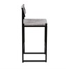 2pcs/set High Bar Stool Chairs Paper Rope Woven Bar Stools Barstools 220lbs Max Weighing Capacity - 4 of 4