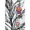 Gallerie II Beaded Sugar Skull Halloween Tree Ornament, Set of 3 - 2 of 2