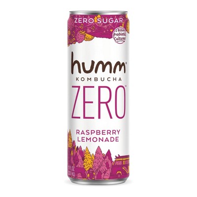 Humm Zero Raspberry Lemonade Kombucha - 11 fl oz