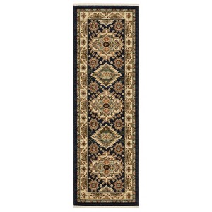 Oriental Weavers Lilihan 532B6 Navy/ Multi Indoor Area Rug - 2' x 6' - 1 of 4
