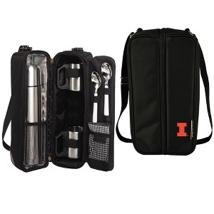 NCAA Illinois Fighting Illini 2-Person Travel Coffee Tote - 1 of 4