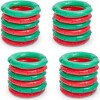 Blue Panda Christmas Inflatable Reindeer Antler Ring Toss Game, Includes 2 Hats & 24 Rings for Holiday Party Supplies - 2 of 4