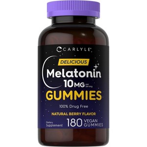 Carlyle Melatonin Gummies 10mg | 180 Count - 1 of 3