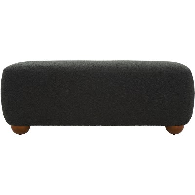 Whitley Rectangular Ottoman With Wood Legs - OTT1302 - Safavieh