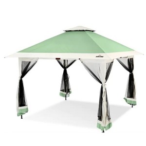 12x12 Pop-Up Canopy Tent – Instant Outdoor Shelter with Mosquito Netting & Double Roof - 1 of 1