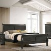 Sliver Sleigh Panel Bed - HOMES: Inside + Out - 2 of 4