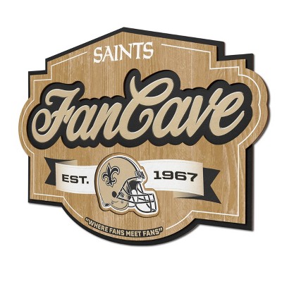 FOCO New Orleans Saints NFL Fancave LED Sign