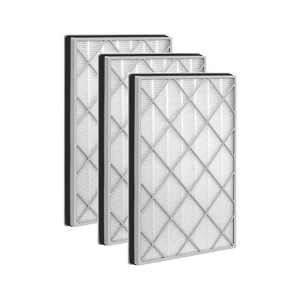Nispira HE6FKPET True HEPA Filter Replacement with Activated Carbon For Shark Air Purifier 6 Fan HE600 HE601 HE602, 3 Packs - 1 of 4