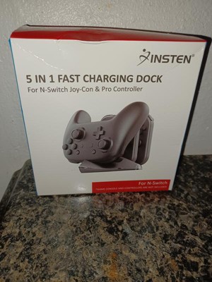 Insten For Nintendo Switch Joy-Con Controller Charging Dock Station Jo