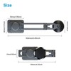 Aghana Digitals Universal Rotation Magnetic Car Dashboard Cell Phone Holder Foldable Mount - 3 of 4