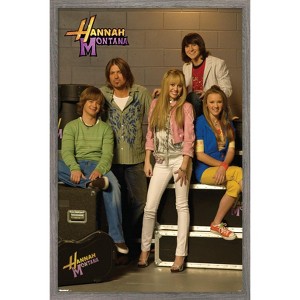 Trends International Disney Hannah Montana (2006) - Disney Hannah’s Crew Framed Wall Poster Prints - 1 of 4