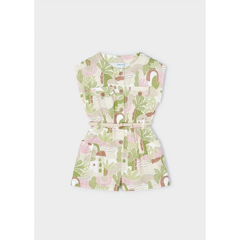 Girls Printed Romper - Mayoral - image 1 of 3