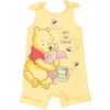 Disney Lion King Minnie Mouse Winnie the Pooh Simba Girls Romper and Headband Toddler - 3 of 4