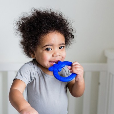 green sprouts silicone fruit teether