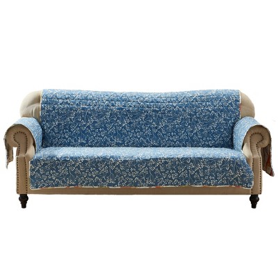 Reversible Natural Polyester Sofa Furniture Protector with Forest Animals