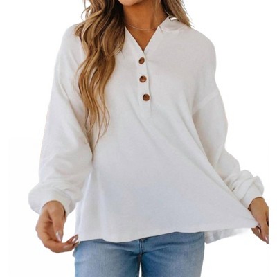 Women's Ruthie Hooded Pullover - Liam & Company