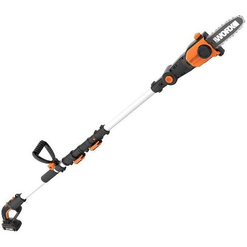 20-Volt 8 In. Cordless Pole Saw + Battery, 10 Ft. Pole