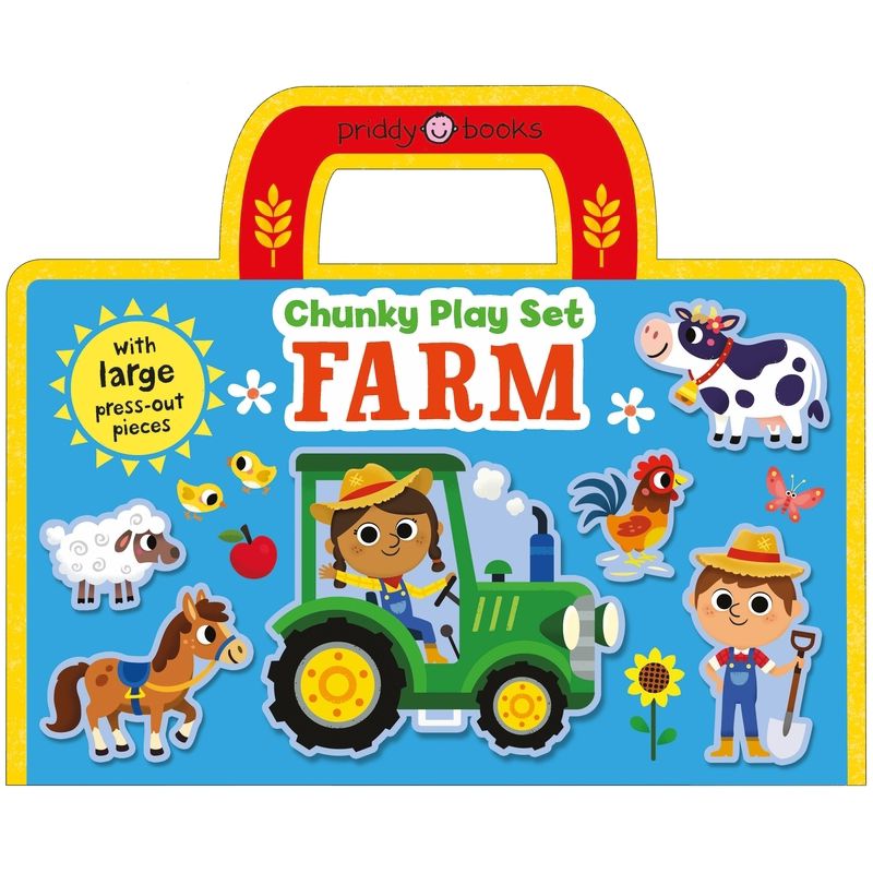 Chunky Play Set: Farm - by  Roger Priddy (Board Book), 1 of 2